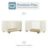 Berço Mini Cama 100% MDF com Colchão Flocos - 8
