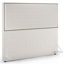 Ver imagem 1 de Cabeceira Box Queen com Tachas 160 Cm Vicenza L02 Bouclê Cru - Lyam Decor