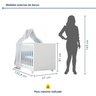 Berço Mini Cama 100% MDF com Colchão Life - 3