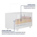 Ver imagem 5 de Berço Mini Cama 100% MDF com Colchão Life
