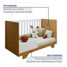 Berço Mini Cama 100% MDF com Colchão Life - 9