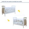 Berço Mini Cama 100% MDF com Colchão Slim - 7