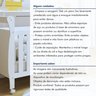 Berço Mini Cama 100% MDF com Colchão Slim - 12
