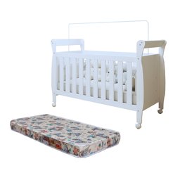 Berço Mini Cama 100% MDF com Colchão Slim - 14