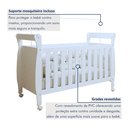 Ver imagem 4 de Berço Mini Cama 100% MDF com Colchão Slim