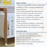 Berço Mini Cama 100% MDF com Colchão Slim - 12