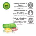 Ver imagem 4 de Pote Multiuso C/2 Divisorias Frios Queijo Presunto 1250ml - Panami