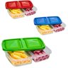 Pote Multiuso C/2 Divisorias Frios Queijo Presunto 1250ml - Panami - 3