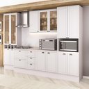 Ver imagem 1 de Armário de Cozinha Completa com Balcão Milla Line One Carraro Branco