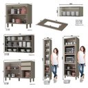 Ver imagem 4 de Cozinha Modulada Connect 7 Peças Duna/cristal - Móveis Henn