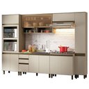 Ver imagem 1 de Cozinha Modulada Connect 7 Peças Duna/cristal - Móveis Henn