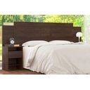 Ver imagem 1 de Cabeceira Cama Box Madeirado Casal Triunfo C/ 2 Gavetas Branco - Demóbile