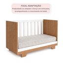 Ver mais imagens de Quarto de Bebê Completo 100% MDF 1 Berço Mini Cama com Colchão Life 1 Cômoda Soft Life Branco