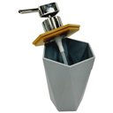 Ver imagem 3 de Porta Sabonete Líquido Premium 2446697 Cinza - Quanhe