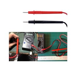 Kit 10 Pontas de Prova P Multímetro Pino Grosso 90° Precisao - 3