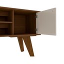 Ver imagem 5 de Rack para Tv até 50 Cedro/off White Frank Artely Cedro/off White