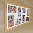 Ver imagem 2 de Quadro Multifotos 8 Fotos de 10x15 Paspatur Branco 30x60