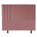 Ver imagem 1 de Cabeceira Cama Box King Estofada Grécia 160 Cm Suede:rosê