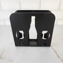 Ver imagem 6 de Kit 12 Porta Guardanapo Decorativo Taça e Garrafa de Vinho Preto Acrílico