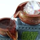 Ver imagem 6 de Fonte De Água Decorativa Resina Cascata 3 Quedas 5268 Bivolt