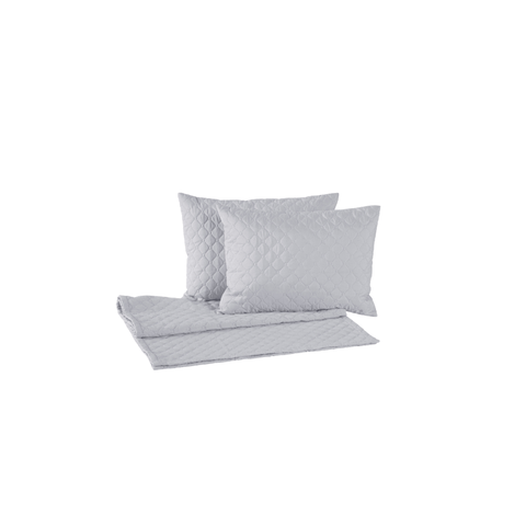 Kit Peseira de Cama Queen Comfort 5 Peças com Almofadas Cheias: Branco