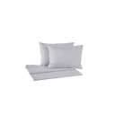 Ver imagem 1 de Kit Peseira de Cama Queen Comfort 5 Peças com Almofadas Cheias: Branco