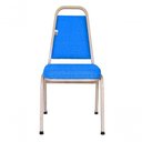 Ver imagem 2 de Cadeira Empilhável para Hotelaria Linha Hotel Jersey Azul