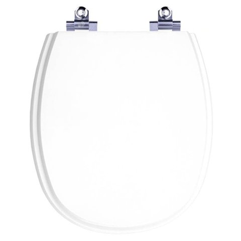 Tampa de Vaso Sanitario com Amortecedor Aspen Branco para Bacia Deca