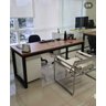Mesa/Escrivaninha para Escritório/ Home Office Estilo/Modelo Industrial (L140 x P60 x A75) - 2