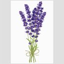 Ver imagem 2 de Quadro Lavanda Ii Tela No Chassi 63X42Cm