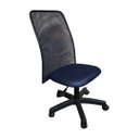 Ver imagem 1 de Cadeira Tela Mesh Soft sem Braço Azul Marinho Azul Marinho Popmov Soft Executiva