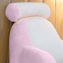 Ver imagem 5 de Almofada de Descanso e Apoio de Lombar Travesseiro Multiuso Ergonômica para Leitura com Rolinho Dest
