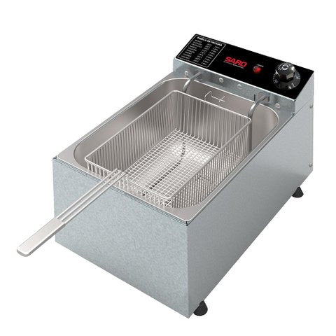 Fritadeira Elétrica 1 Cuba 5 Litros Saro FR11