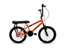 Ver imagem 1 de Bicicleta Colli Montadinha Aro 20 Selim Mobik Bagageiro Cor Amarelo Neon Tamanho do Quadro 12 Laranj