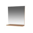 Ver imagem 2 de Espelheira para Banheiro Bn3642 Branco 45x46,5cm Tecnomobili Cor: Amêndoa