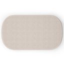 Ver imagem 7 de Puff Decorativo Orgânico para Living Quarto 100cm Doha W01 Bouclê Creme - Lyam Decor