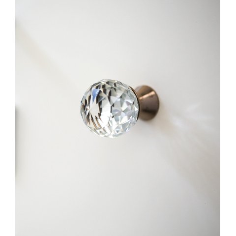 Puxador Altero M1110 Cristal Bronze Pvd