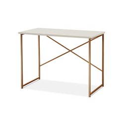 Aparador Steel 76 cm Estilo Industrial com Pés em Aço Cobre/Off White - 2
