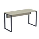 Ver imagem 1 de Mesa Escritório P25 Tub Pandin 170 Cm (larg) X 70 Cm (prof) Tampo Mdp Casablanca Pé Aço Tubular
