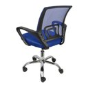 Ver imagem 4 de Cadeira Escritorio Diretor Tela Mesh Tok 3310 Azul