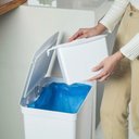 Ver imagem 5 de Lixeira com Pedal Trium 46 L + 4 L Branco ou