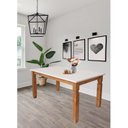 Ver imagem 2 de Mesa Retangular 6 Lugares Tampo MDF Madeira Maciça 6 Lugares Corona 