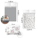 Ver imagem 4 de Jogo de Cama Casal 200 Fios Nova América - Jade (7580)