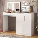 Ver imagem 1 de Penteadeira Multiuso 100% MDF 2 Portas