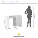 Ver imagem 5 de Penteadeira Multiuso 100% MDF 2 Portas