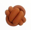 Ver imagem 3 de Almofada de nó Escandinavo Caramelo
