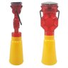 Sinalizador Solar Viario Cone Sinalizaçao Kit 6 Uni Segurança Rua Estrada Pista Rodovia Iluminaçao e - 3