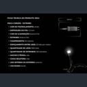 Ver imagem 7 de Pisca Cordão Estrobo 50m 1600 Leds 320 Flash Branco Quente ou Frio Bivolt