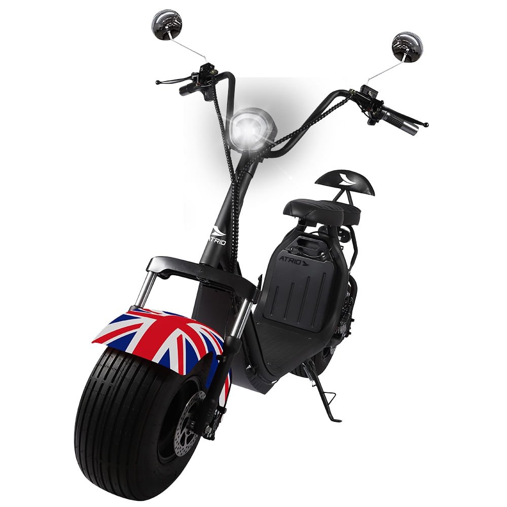 Scooter Elétrico City + Inglaterra 2000w 40km 12ah 60v 40 Km/h 200 Kgs Atrio - Es438out [reembalado] - 2