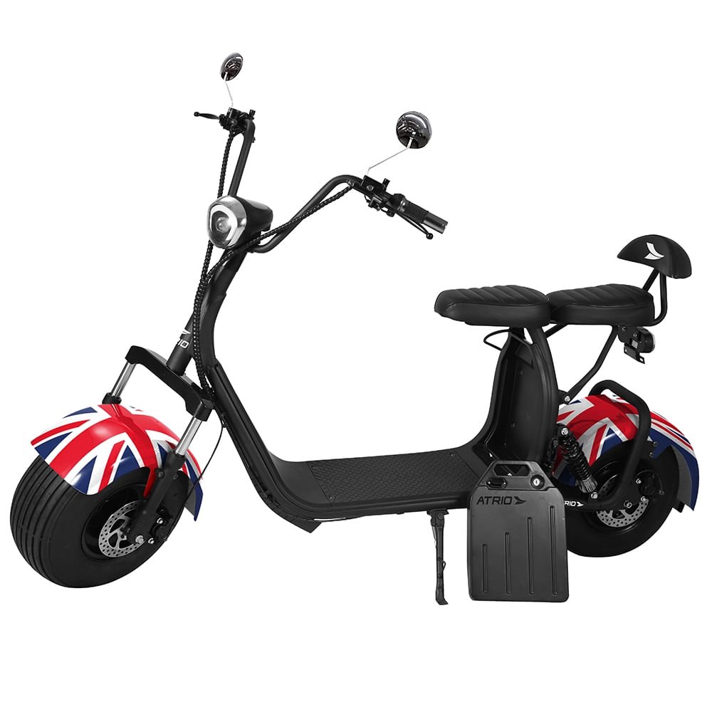 Scooter Elétrico City + Inglaterra 2000w 40km 12ah 60v 40 Km/h 200 Kgs Atrio - Es438out [reembalado] - 3